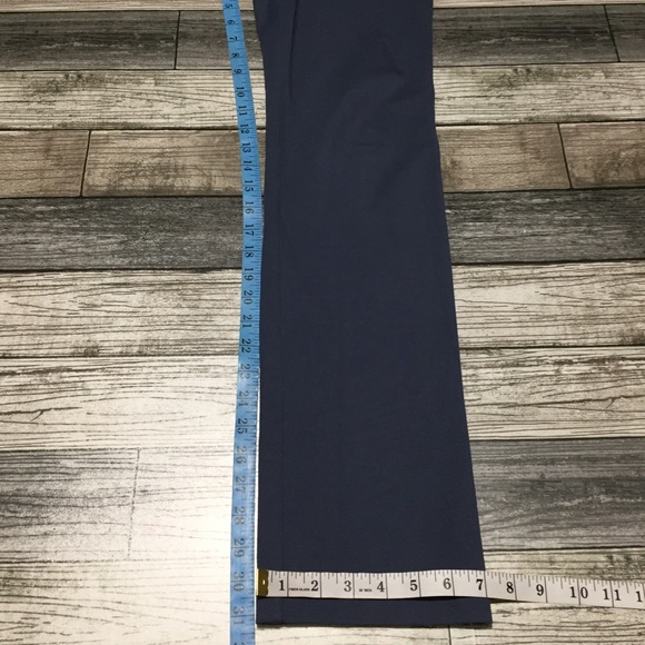 Betabrand Straight Pull On Stretch Pants Women’s S Blue Gray (Inseam 31.5) - Picture 2 of 9